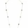 Brighton Necklaces Pebble Round Reversible Long Necklace