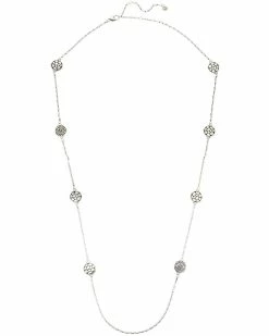 Brighton Necklaces Pebble Round Reversible Long Necklace