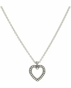 Brighton Pretty Tough Open Heart Necklace | Necklaces