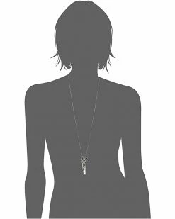 Brighton Floating Heart Badge Clip Necklace | Necklaces -Brighton Best Sale 51ohHksa80L. AC SR736920