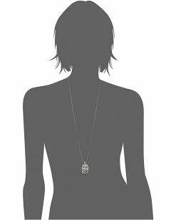 Brighton London Groove Badge Clip Necklace | Necklaces -Brighton Best Sale 51wuf9bdP2L. AC SR736920