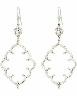 Brighton Journey To India Lotus French Wire Earrings