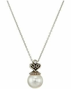 Brighton Necklaces Alcazar Pearl Short Necklace