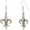 Brighton Ferrara Fleur De Lis French Wire Earrings
