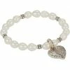 Brighton Ornate Heart Stretch Bracelet | Bracelets