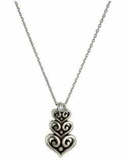 Brighton Alcazar Heart Trio Short Necklace | Necklaces