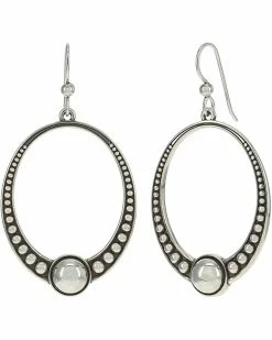 Brighton Pretty Tough Oval French Wire Earrings