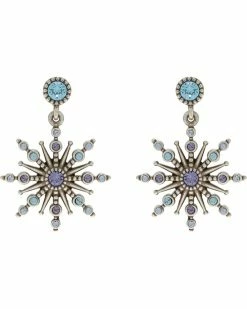 Brighton Halo Starlit Post Drop Earrings