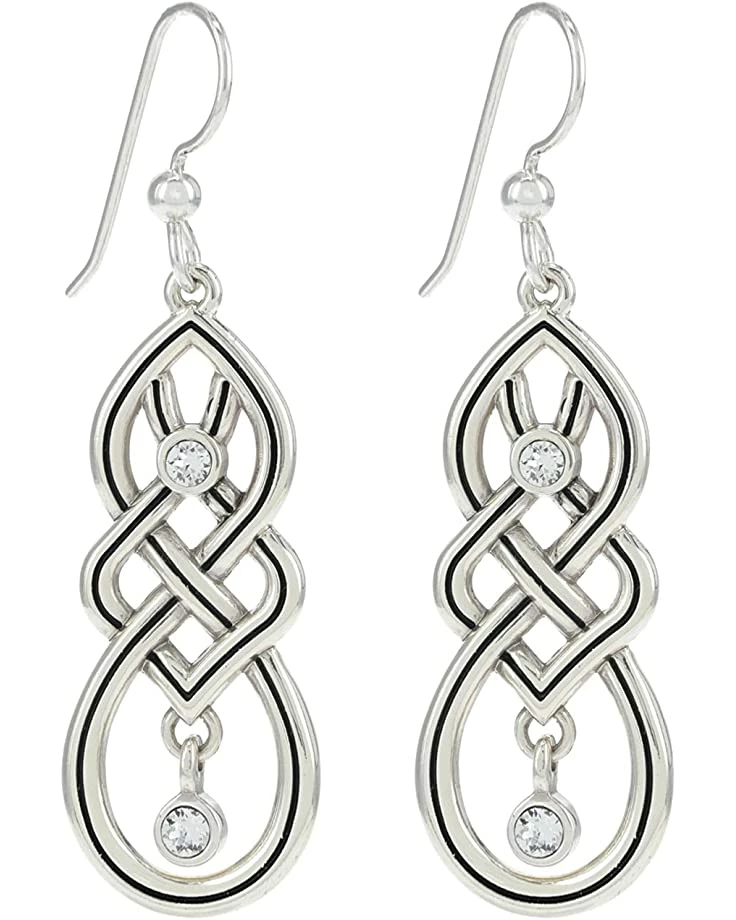 Brighton Interlok Cascade French Wire Earrings 1 Brighton Interlok Cascade French Wire Earrings