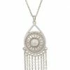 Brighton Marrakesh Neutral Fringe Necklace | Necklaces