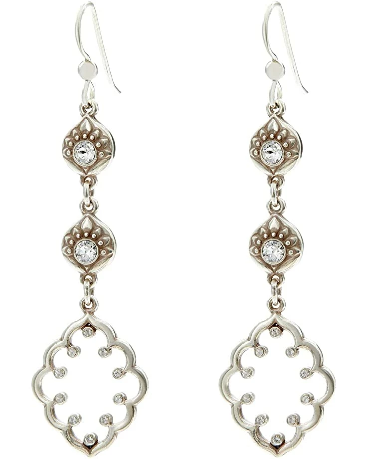 Brighton Lotus Drop French Wire Earrings 1 Brighton Lotus Drop French Wire Earrings