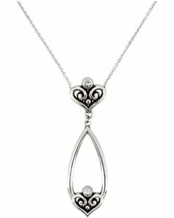 Brighton Necklaces Alcazar Heart Teardrop Necklace