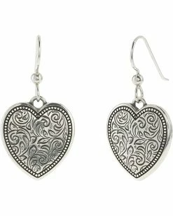 Brighton Romanza Heart French Wire Drop Earrings