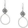 Brighton Interlok Petite Knot Circle French Wire Earrings