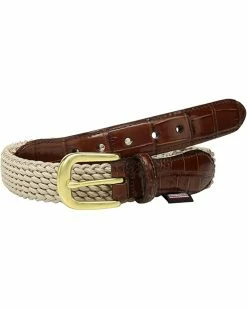 Brighton Elastic Cord Croco Tab Taper Belt | Belts