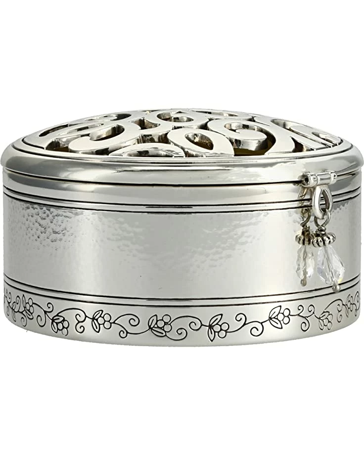 Brighton Jewelry Boxes & Cleaners Skribble Round Jewelry Trinket Box 1 Brighton Jewelry Boxes & Cleaners Skribble Round Jewelry Trinket Box