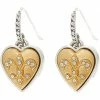Brighton One Heart French Wire Earrings