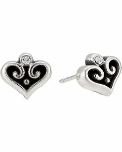 Brighton Alcazar Heart Mini Post Earrings Gift Box