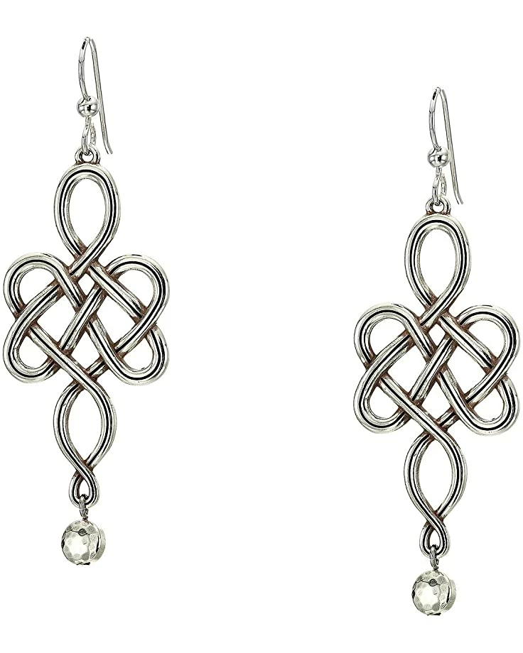 Brighton Interlok Endless Knot French Wire Earrings 1 Brighton Interlok Endless Knot French Wire Earrings