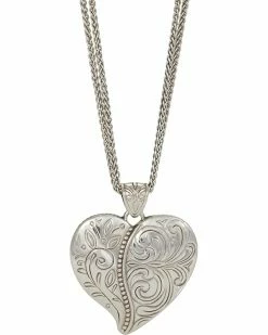 Brighton Ornate Heart Convertible Necklace | Necklaces