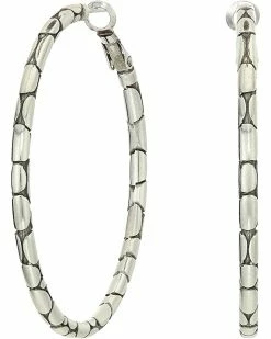 Brighton Pebble Large Hoop Earrings