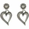 Brighton Callie Love Post Drop Earrings