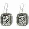 Brighton Ferrara Artisan Leverback Earrings