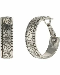Brighton Romanza Medium Hoop Earrings