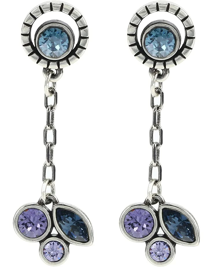 Brighton Halo Radiance Post Drop Earrings 1 Brighton Halo Radiance Post Drop Earrings