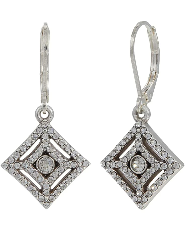 Brighton Illumina Diamond Leverback Earrings 1 Brighton Illumina Diamond Leverback Earrings