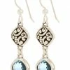 Brighton Elora Gems Sky French Wire Earrings
