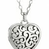 Brighton Contempo Heart Convertible Locket Necklace | Necklaces