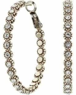 Brighton Twinkle Splendor Medium Hoop Earrings