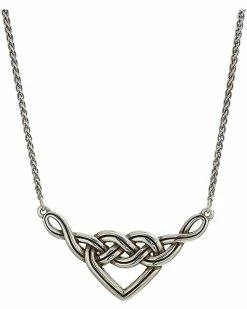 Brighton Interlok V Heart Necklace | Necklaces