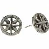 Brighton Anchor & Soul Compass Mini Post Earrings