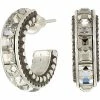 Brighton Spectrum Ice Post Hoop Earrings
