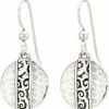 Brighton Mingle Disc French Wire Earrings