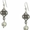 Brighton Interlok Knot French Wire Earrings