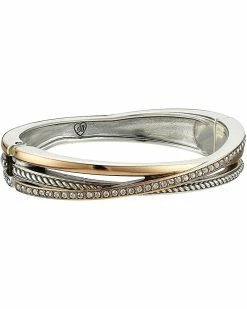Brighton Neptune's Rings Narrow Hinged Bangle | Bracelets