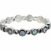Brighton Halo Burst Hinged Bangle | Bracelets