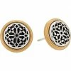 Brighton Ferrara Two-Tone Post Earrings