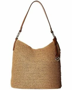 Brighton Cher Straw Shoulder Bag | Handbags