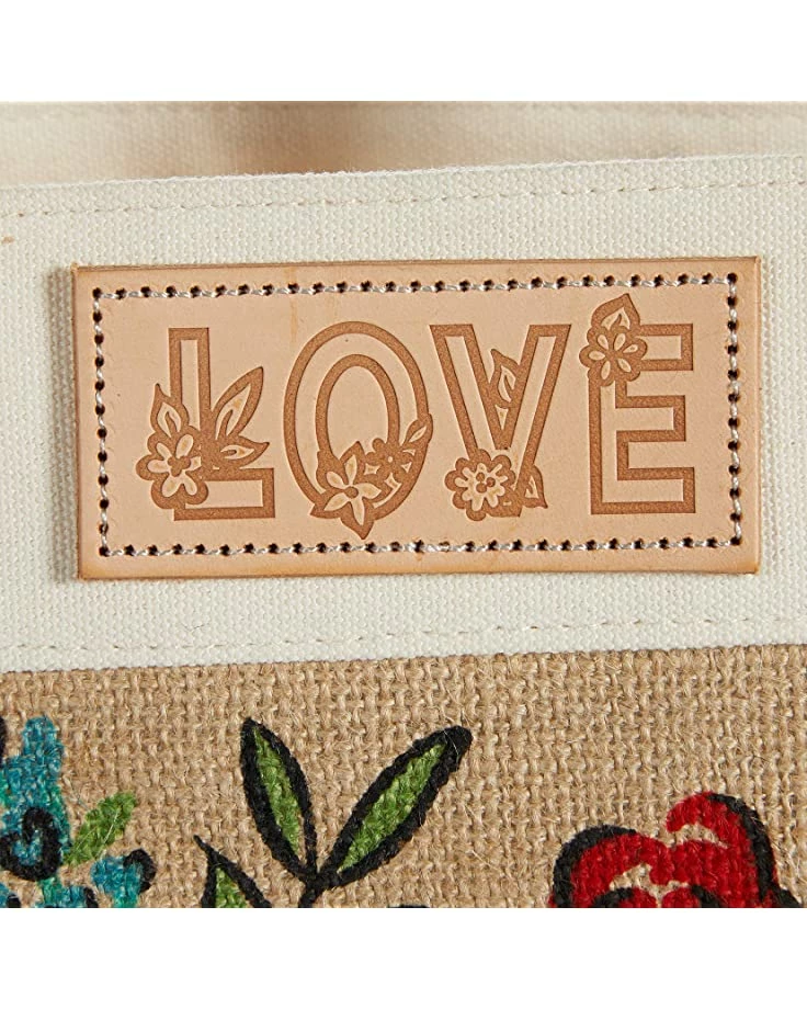 Brighton Bella Bouquet Burlap Tote | Handbags 4 Brighton Bella Bouquet Burlap Tote | Handbags - Image 4